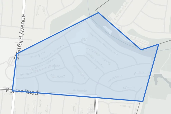 Map: the Burchwood Gardens boundary