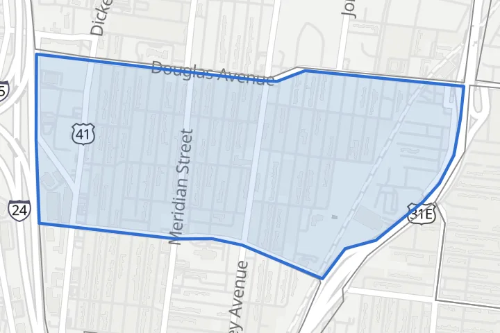 Map: the Cleveland Park boundary