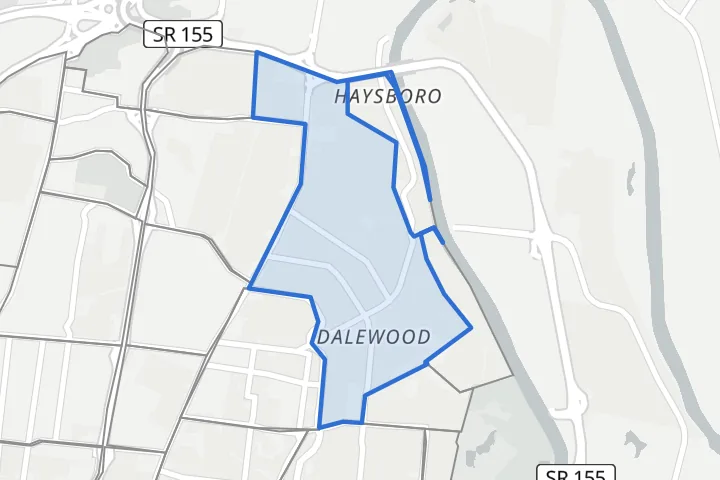 Map: the Inglewood boundary