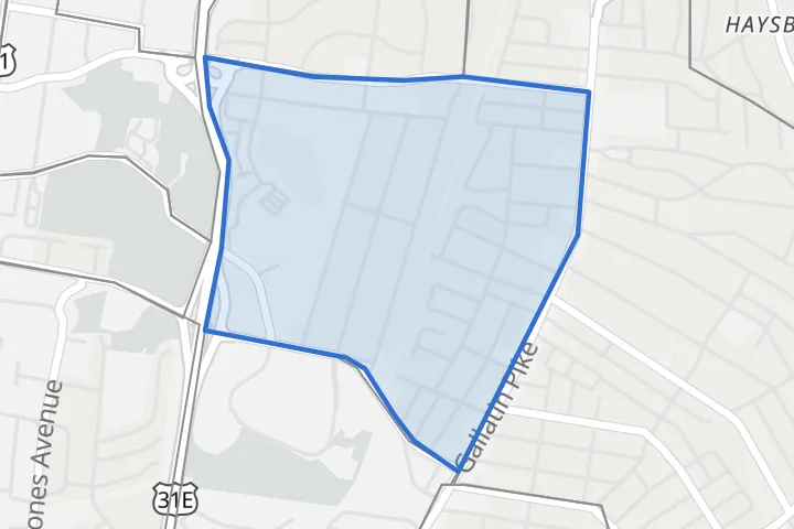Map: the Maplewood Heights boundary