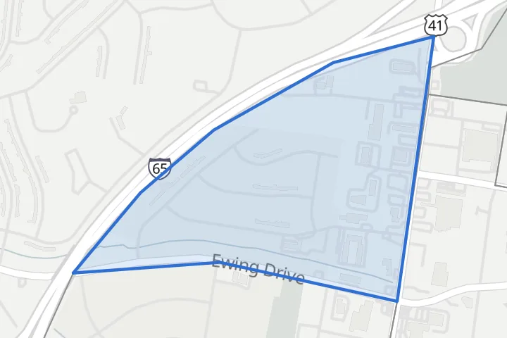 Map: the Oak Valley boundary